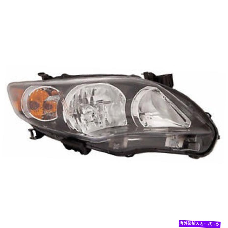 USإåɥ饤 11-13ʽ¦TO2503204CѤθѥإåɥ饤ȥ֥ Replacement Headlight Assembly for 11-13 Corolla (Passenger Side) TO2503204C