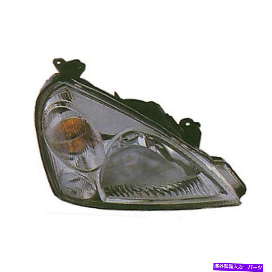 USヘッドライト 左運転側のヘッドライトChromeの取り替えフィット2002-2007鈴木エリオ州 Left Driver Side Headlight Chrome Replacement Fits 2002-2007 Suzuki Aerio