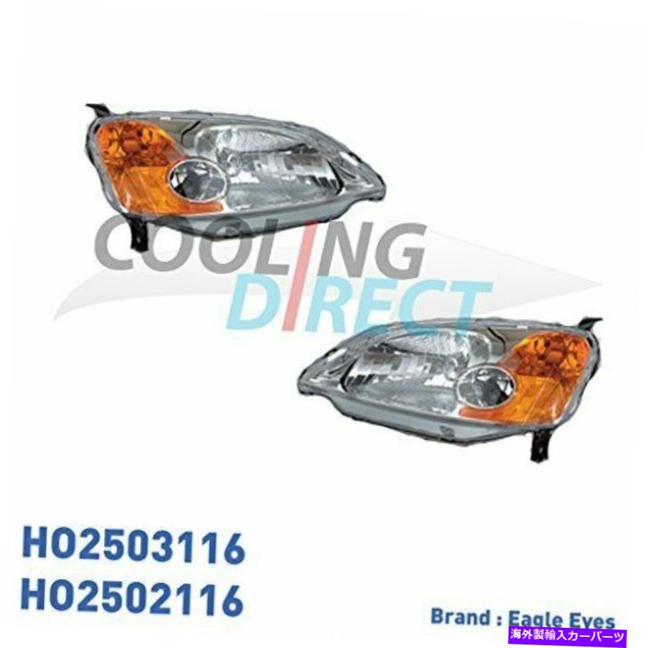 USヘッドライト ヘッドランプイーグルの目01-03ホンダシビックセダンのみ＆'03ハイブリッドライトペアセット HeadLamp EAGLE EYES 01-03 Honda Civic Sedan ONLY & '03 Hybrid Light PAIR SET