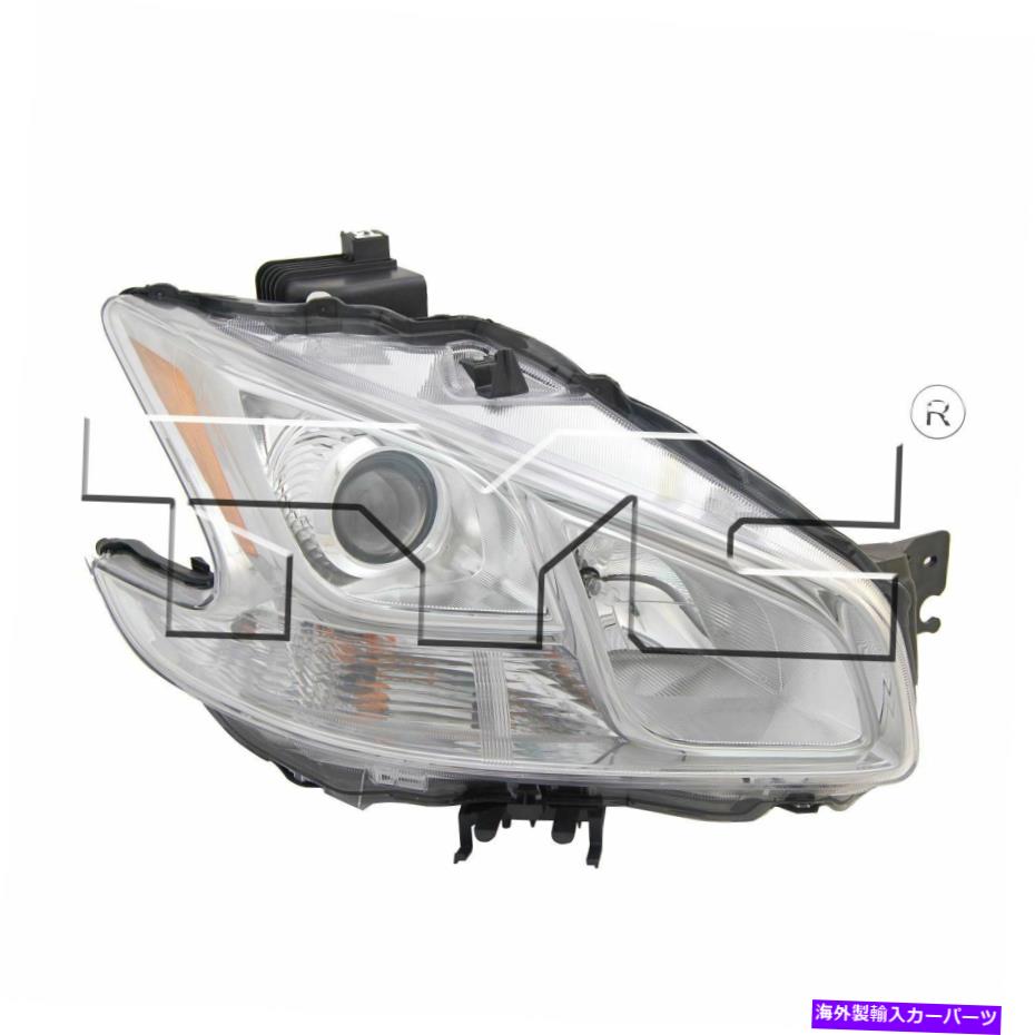 USヘッドライト 2009-2014日産マキシマハロゲンヘッドライトヘッドランプ旅客サイドRH For 2009-2014 Nissan Maxima Halogen Headlight Head Lamp Passenger Side RH