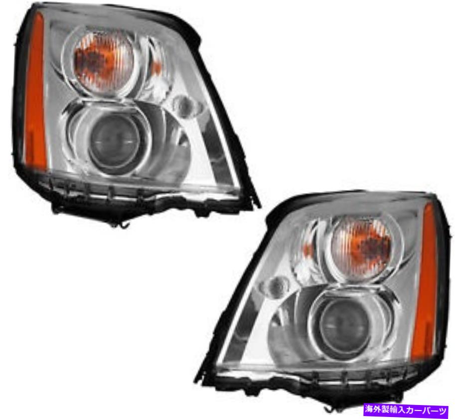 USヘッドライト HIDヘッドライトヘッドライトアセンブリW /バラストペア06-11キャデラックDTS用セット HID Headlights Headlight Assembly w/Ballast Pair Set for 06-11 Cadillac DTS