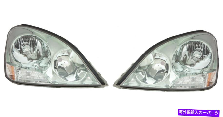 USヘッドライト レクサスLS430 2001-2003 HIDキセノンヘッドライトヘッドランプライトペア FITS LEXUS LS430 2001-2003 HID XENON HEADLIGHTS HEAD LAMPS LIGHTS PAIR