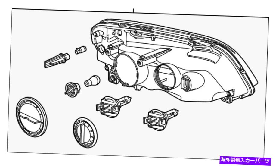 USヘッドライト 純正GMヘッドランプアセンブリ92245554 Genuine GM Headlamp Assembly 92245554