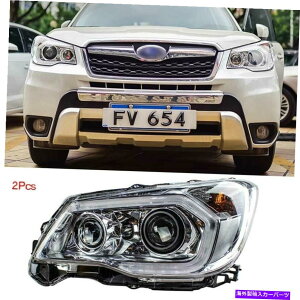 USإåɥ饤 󥷥ʥLEDإåɥ饤DRLSХΥץ󥺥եåȥХե쥹 Turn Signal LED Headlight DRLs Bi Xenon Projector Lens Fit For Subaru Forester