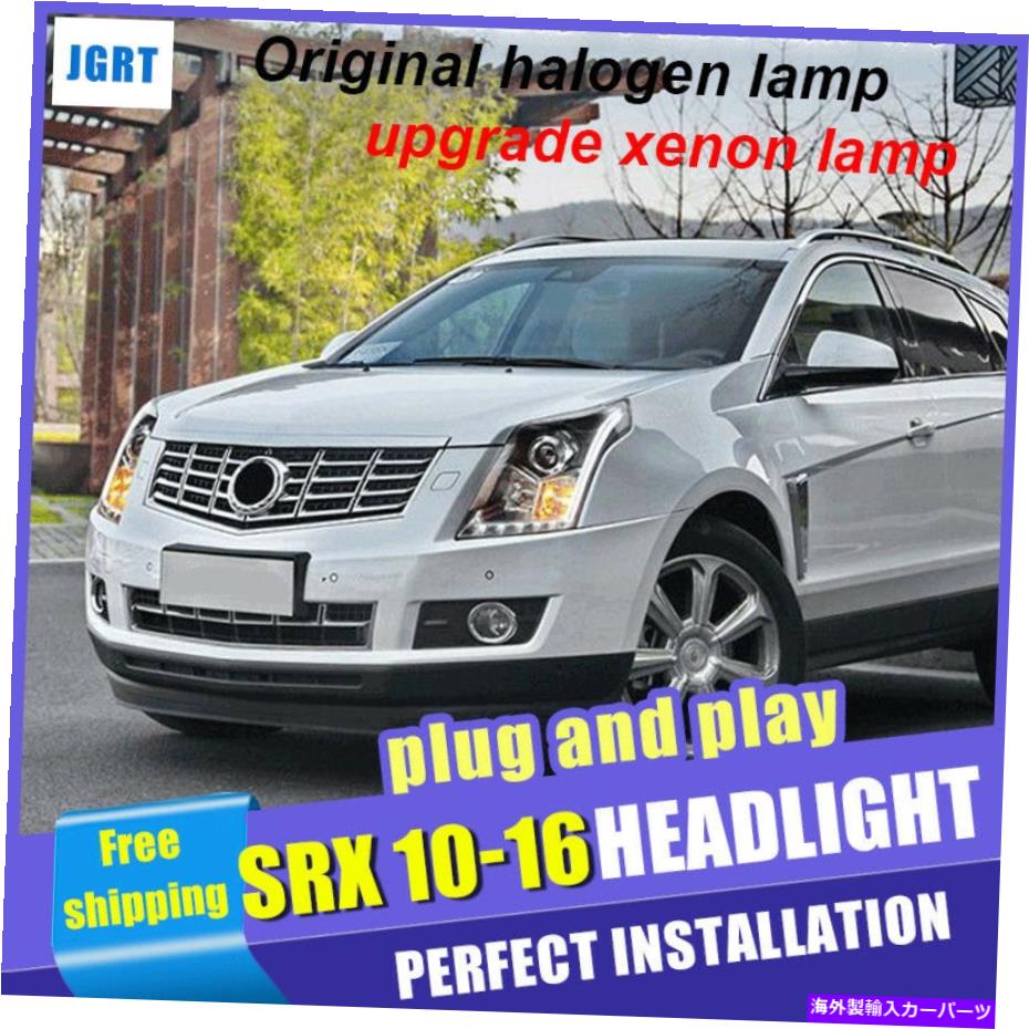 USإåɥ饤 Cadillac SRXإåɥ饤ȤΤ10-16֥ϥ󥢥åץ졼ɥΥ󥺥ץ 10-16 For Cadillac SRX Headlights assembly Halogen Upgrade xenon Lens Projector