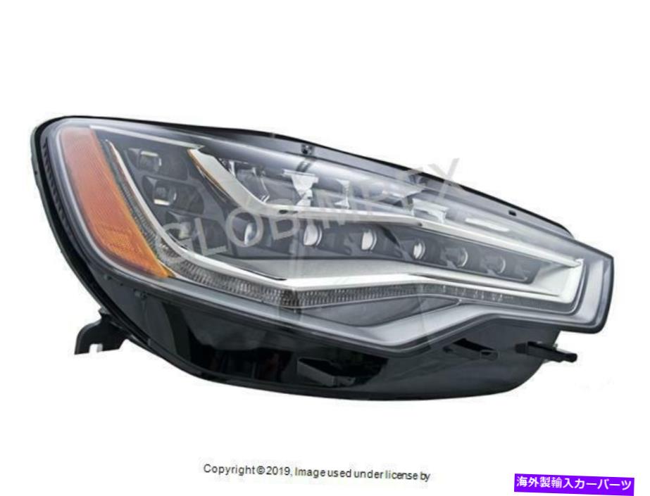 USヘッドライト Audi A6 Quattro（2012-2013）ヘッドライトアセンブリ（LED）右/パスサイドHELA OEM AUDI A6 QUATTRO (2012-2013) Headlight Assembly (LED) RIGHT / PASS SIDE HELLA OEM