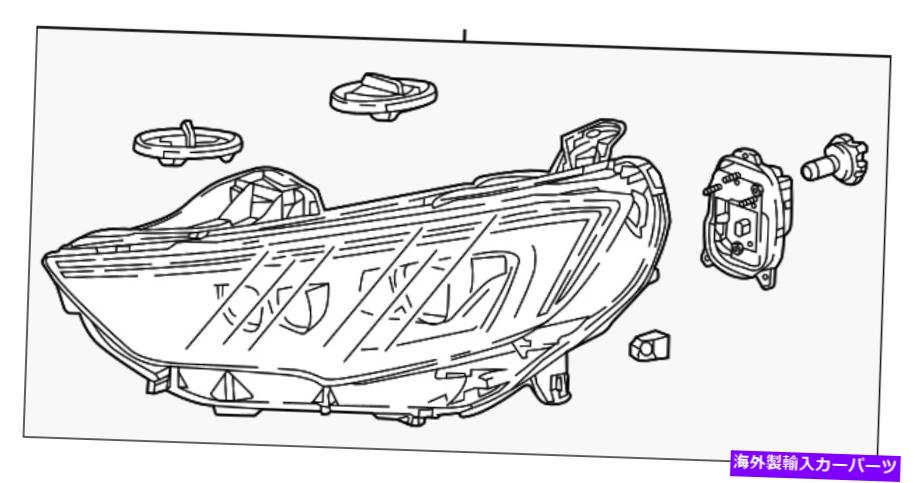 USヘッドライト 本物のGMコンポジットヘッドランプ39217215 Genuine GM Composite Headlamp 39217215