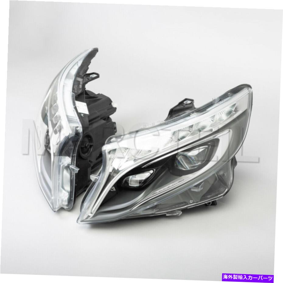 USヘッドライト geuine mercedes w447 vクラスのためのインテリジェントライトランプを導きました Genuine Mercedes W447 Headlight Led Intelligent Light Lamps for V Class