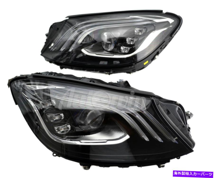 USヘッドライト メルセデスベンツSクラスW222ファシェラフトフルLEDヘッドライト右右サイドOEM新品 MERCEDES BENZ S CLASS W222 FACELIFT FULL LED HEADLIGHT RIGHT LEFT SIDE OEM NEW