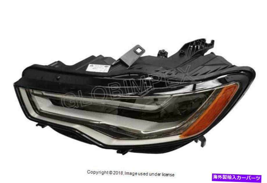 USヘッドライト Audi A6 A6 Quattro（2012-2013）ヘッドライトアセンブリ（LED）左HEALM +保証 AUDI A6 A6 QUATTRO (2012-2013) Headlight Assembly (LED) LEFT HELLA OEM +WARRANTY