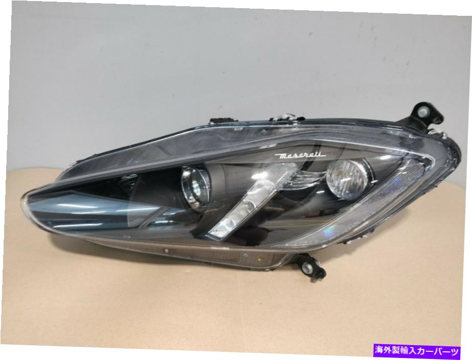 USإåɥ饤 ޥƥإåɥ饤ȥեȡ֥åޥåȡֹ294595 Maserati headlight front , black mat, part number 294595