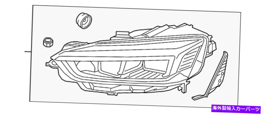 USヘッドライト 純正アウディヘッドランプアセンブリ8W6941773F Genuine Audi Headlamp Assembly 8w6941773f