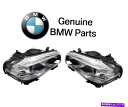 USヘッドライト BMW F15 F16 x 5 x 6ペアセットの2ヘッドライトアッシーバイキセノン適応純正 For BMW F15 F16 X5 X6 Pair Set of 2 Headlights Assy Bi-Xenon Adaptive Genuine 2