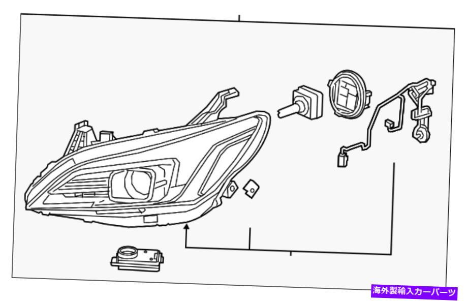 USヘッドライト OEM NEW 2017-2019 GM Buick LacrosseヘッドライトアセンブリFront Rh 26221316 OEM NEW 2017-2019 GM Buick LaCrosse Headlight Assembly Front RH 26221316