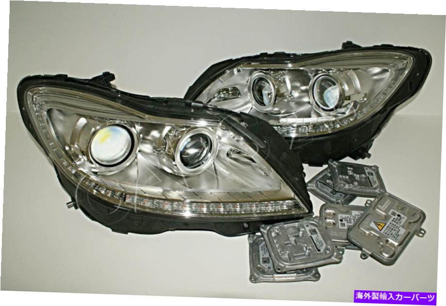 USヘッドライト メルセデスCLクラスC216 FaceLift 2010- DRL LED AFSキセノンヘッドライトがECUセット MERCEDES CL Class C216 Facelift 2010- DRL LED AFS Xenon Headlights with ECU SET