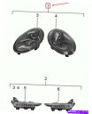 USヘッドライト 新しいOEMポルシェ911 991フロントヘッドライトアセンブリセットLHD 99104490102本物 NEW OEM PORSCHE 91...