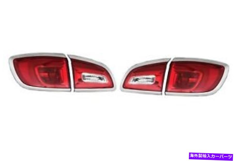 USヘッドライト 左右側の内側の純正テールブレーキランプライトキットのためのビュイックエンクリューブGM Left Right Inner Outer Genuine Tail Brake Lamps Lights Kit for Buick Enclave GM