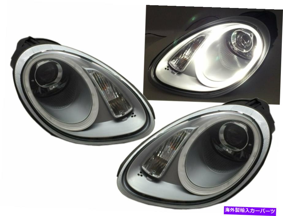 USإåɥ饤 Boxster 987 MK2 05-08 Porsche LHDΤPre-Facelift 2Dץإåɥ饤ȥ BOXSTER 987 MK2 05-08 PRE-FACELIFT 2D Projector Headlight Chrome for PORSCHE LHD