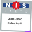 USヘッドライト 26010-JK60C日産ヘッドランプASSY-RH 26010J60C 新純正OEM部品 26010-JK60C Nissan Headlamp assy-rh 26010JK60C, New Genuine OEM Part