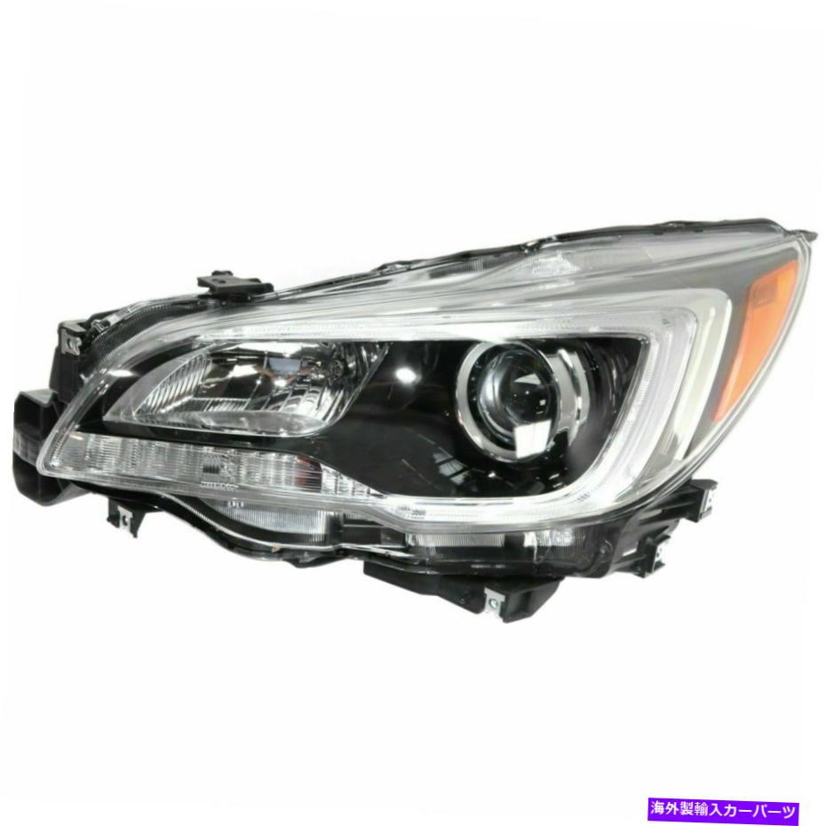 USヘッドライト 17-18スバルフォレットタードライバーのための新しいヘッドライトランプ New Headlight Lamp for 17-18 Subaru Forester Driver Left Side