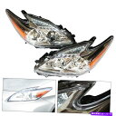 USヘッドライト 1ペアヘッドライトアセンブリLH + RHドライバー＆旅客サイド2010-2011トヨタプリウス 1 Pair Headlight Assembly LH+RH Driver&Passenger Side For 2010-2011 Toyota Prius