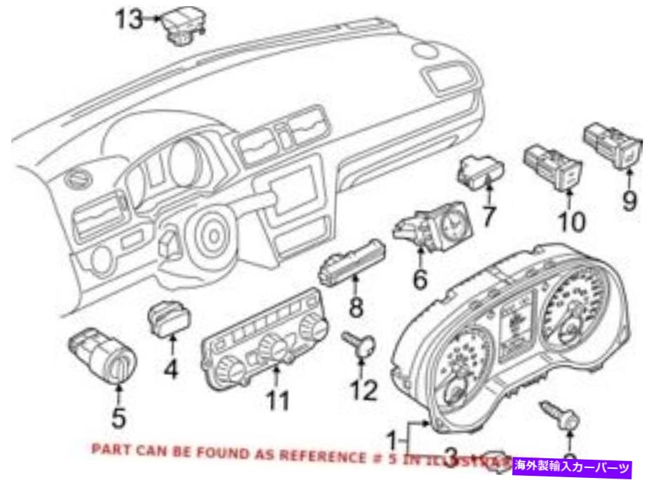 USإåɥ饤 Volkswagen 3C8941431J XSHѤʪOEMإåɥ饤ȥå Genuine OEM Headlight Switch for Volkswagen 3C8941431J XSH