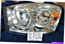 USヘッドライト 2007-2008 Dodge RAM 1500 2500 3500 3500 3500左OEMヘッドライト新しい 2007-2008 DODGE RAM 1500 2500 3500 Left OEM Headlight with Chrome Trim Like New(2)