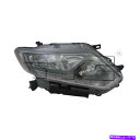 USwbhCg 2014-2016YsqTChnQwbhCgwbhvRH For 2014-2016 Nissan Rogue Passenger Side Halogen Headlight Head Lamp RH