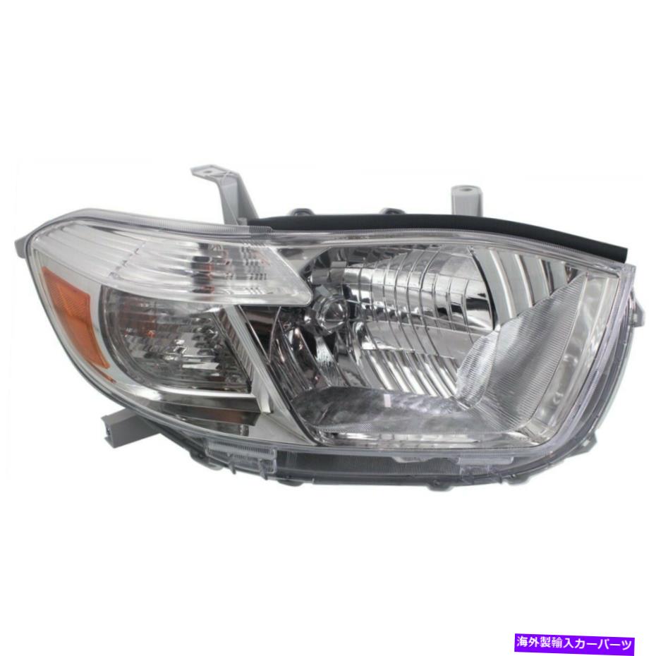 USヘッドライト Highlander To2503201C 811100E090用ヘッドライトランプ右側の乗客RH Headlight Lamp R..