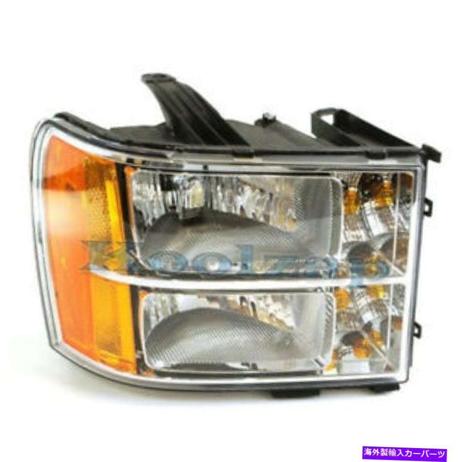 USヘッドライト CAPA 07-13シエラトラックヘッドライトヘッドランプフロントヘッドライトランプ助手席側 CAPA 07-13 Sierra Truck Headlight Headlamp Front Head Light Lamp Passenger Side(2)