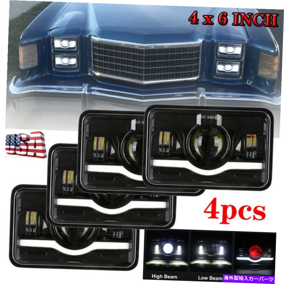 USヘッドライト GMC Ford Kenworth Chevrolet PeterBiltのための4倍4×6 
