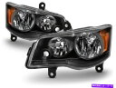 USヘッドライト Headlight Headlamp 2011-2017 Dodge Grand Caravan 08-16 Chrysler Town&Co...