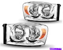 USヘッドライト AdCarlights Headlightアセンブリ双子2007 2007 2008 Dodge RAM 2007 RAM ADCARLIGH...