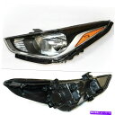 USヘッドライト Halogenヘッドライトヘッドランプペア2018-2020 Hyundaiアクセント左右のアクセント Halogen Headlights Headlamps Pair Set for 2018-2020 Hyundai Accent Left & Right(2)