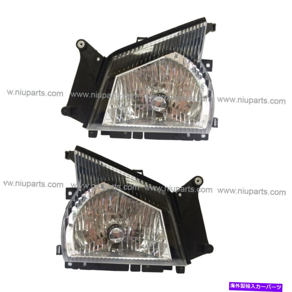 USヘッドライト ヘッドライト - 運転手と助手席側（フィット：Isuzu NRR、NPR 2006-2007トラック） HeadLight - Driver and Passenger Side (Fit: Isuzu NRR and NPR 2006-2007 Truck)