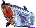 USヘッドライト 04 05 TOYOTA RAV-4ヘッドランプアセンブリ - アフターマーケットCAPA認定 04 05 TOYOTA RAV-4 Headlamp Assembly Left - Aftermarket CAPA certified