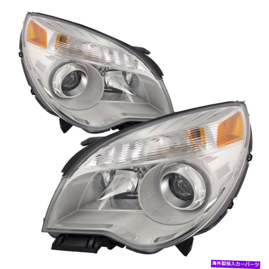 USヘッドライト ヘッドライトプロジェクタースタイルセットフィット2010-2015シボレーEquinox LT / LTZ / LS Headlights Projector Style Set Fits 2010-2015 Chevrolet Equinox LT/LTZ/LS