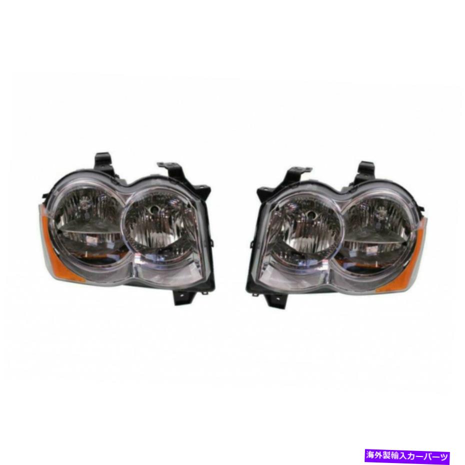 USإåɥ饤 ץɥإåɥ饤2008-2010ڥLHRH¦CAPA CH2518131C Fits Jeep Grand Cherokee Headlight 2008-2010 Pair LH and RH Side CAPA CH2518131C