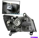 USヘッドライト 08-10 Dodge Grand Caravanの交換用クロムヘッドライトW / LED DRL信号+ HID FOR 08-10 DODG...