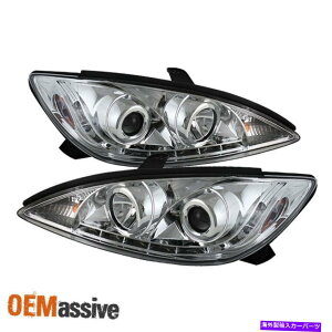 USإåɥ饤 եå02-06ȥ西꡼ꥢץإåɥ饤W /LED˥󥰥饤 Fits 02-06 Toyota Camry Clear Projector Headlights W/Daytime LED Running Lights