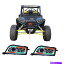 USإåɥ饤 Polaris RZR XP ATV UTVΤ2ܤΥ꡼²LEDΥإåɥ饤Bluetooth RGB Halo DRL H / Lӡ 2x CREE LED Headlight Bluetooth RGB Halo DRL H/L Beam For Polaris RZR XP ATV UTV