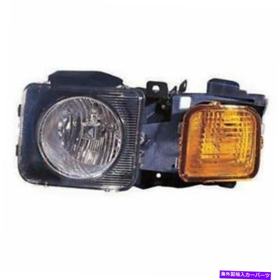 USヘッドライト HUMMER H3、H3T用HU2502100 CAPA左ヘッドランプアセンブリコンポジット HU2502100 CAPA Left Headlamp Assembly Composite for Hummer H3, H3T