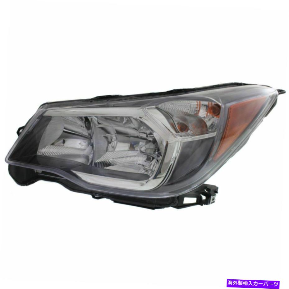 USヘッドライト 2014-2016 Subaru ForesterのハロゲンヘッドライトW /電球を残しました Halogen Headli..