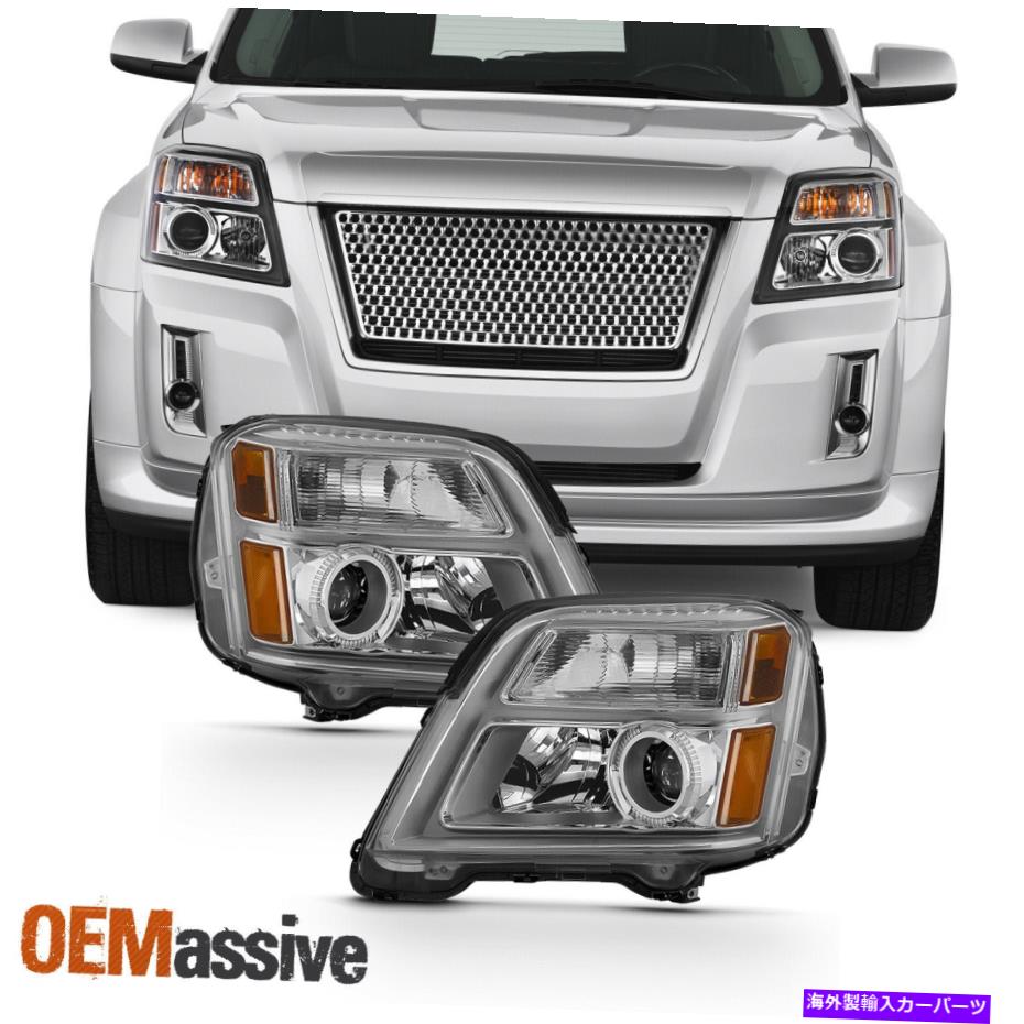 USإåɥ饤 եå2010-2015 GMCϷإåɥ饤Ⱥ+ִ10 11 12 13 14 15 Fits 2010-2015 GMC Terrain Headlights Left+Right Replacement 10 11 12 13 14 15