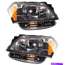 USヘッドライト 2010-2011キア魂のヘッドライトセット電球2pc Headlight Set For 2010-2011 Kia Soul Left and Right With Bulb 2Pc