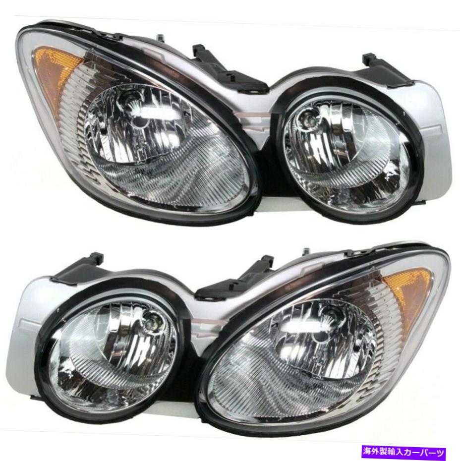 USヘッドライト ヘッドライトセット2008-2009ビュイックラクロスallure左＆右側W /電球 Headlight Set For 2008-2009 Buick LaCrosse Allure Left & Right Side w/ bulb