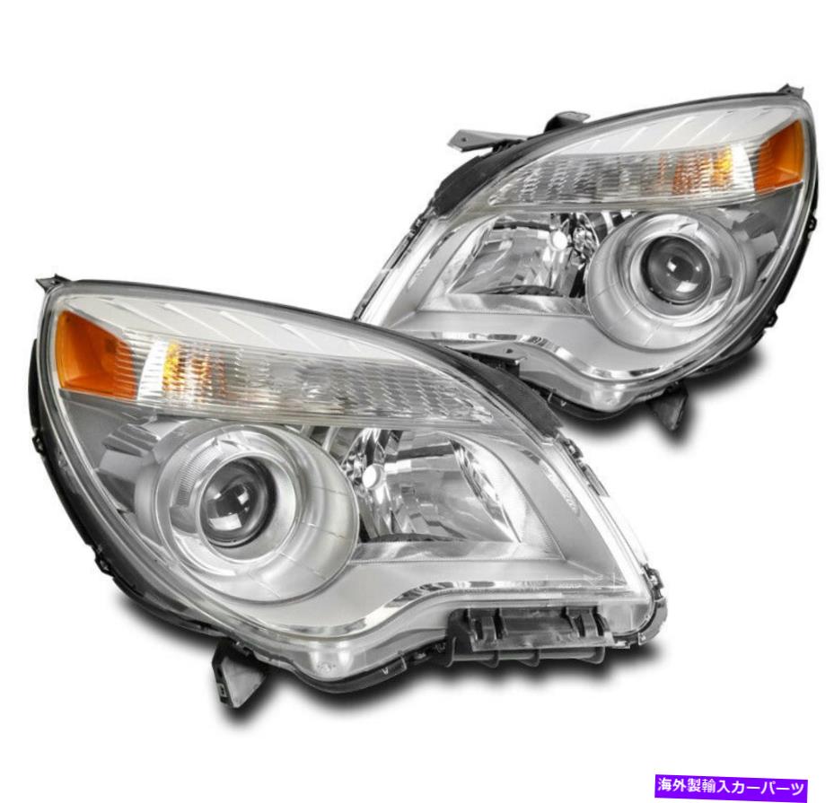 USヘッドライト 10-15シボレーEquinox LS LTハロゲンプロジェクターヘッドライトヘッドランプランプク..