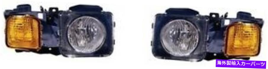 USヘッドライト 06 07 08 09 09 10 Hummer H3ヘッドライトペアの両方新しいヘッドランプH3T 06 07 08 09 10 Hummer H3 Headlight Pair Set Both NEW Headlamp H3T