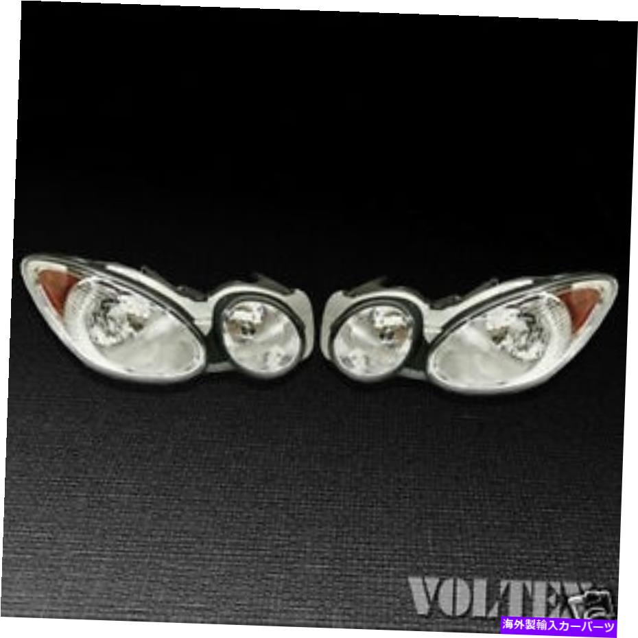 USヘッドライト 2005-2007ビュイックラクロスヘッドライトランプ2室の透明レンズハロゲンLH RHのペア 2005-2007 Buick LaCrosse Headlight Lamp Set of 2 Clear lens Halogen LH RH Pair