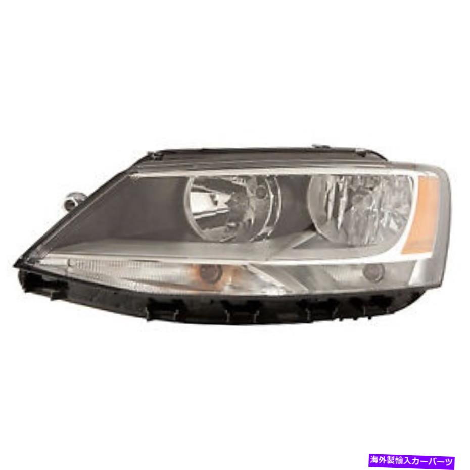 USإåɥ饤 11-15 Jettaʥɥ饤¦VW2502146CѤθѥإåɥ饤ȥ֥ Replacement Headlight Assembly for 11-15 Jetta (Driver Side) VW2502146C